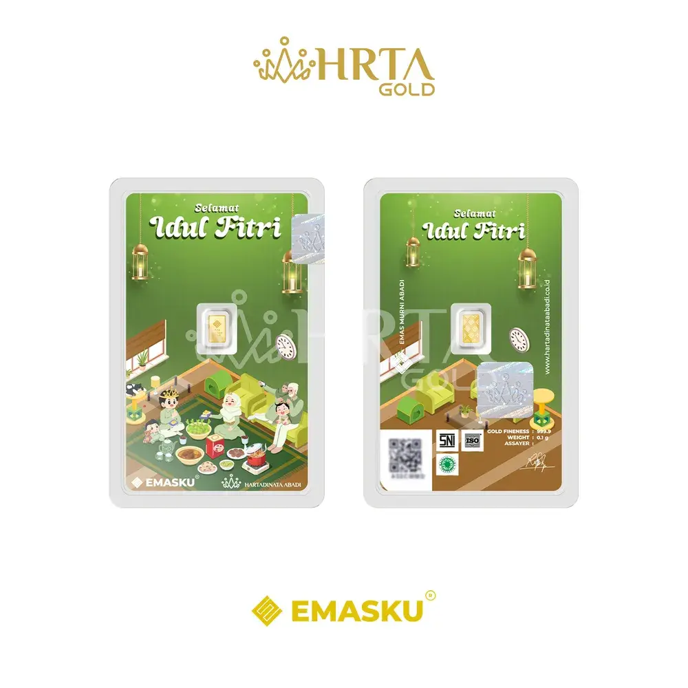 Emasku Moment Berkah Indul Fitri 0.1 gr